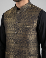 Mens waistcoat in Silk Fabric