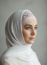 Net hijab cap