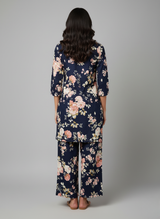 2 PC Printed Linen Dress