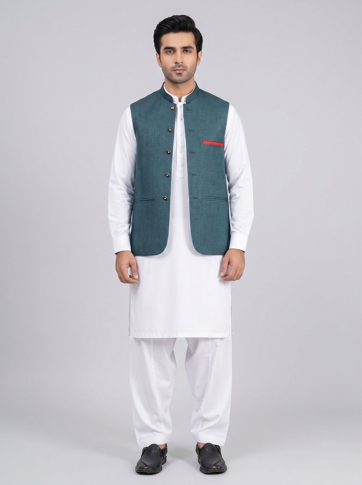 Tropical Fabric WaistCoat