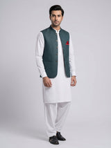 Tropical Fabric WaistCoat