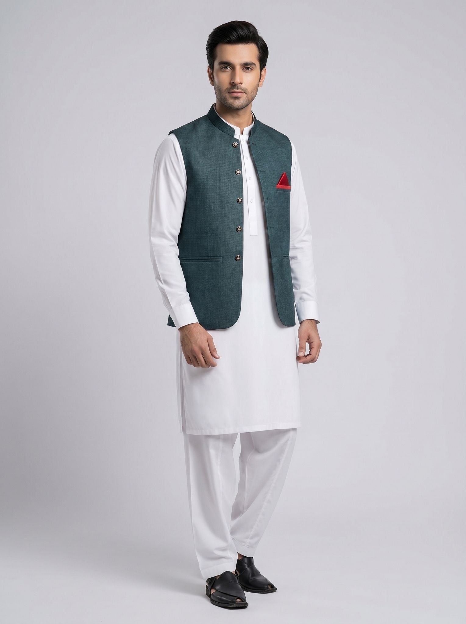 Tropical Fabric WaistCoat
