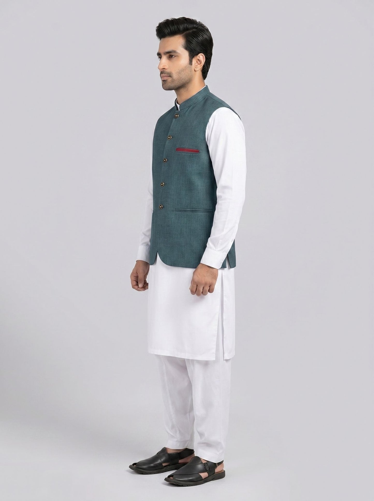 Tropical Fabric WaistCoat