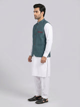Tropical Fabric WaistCoat