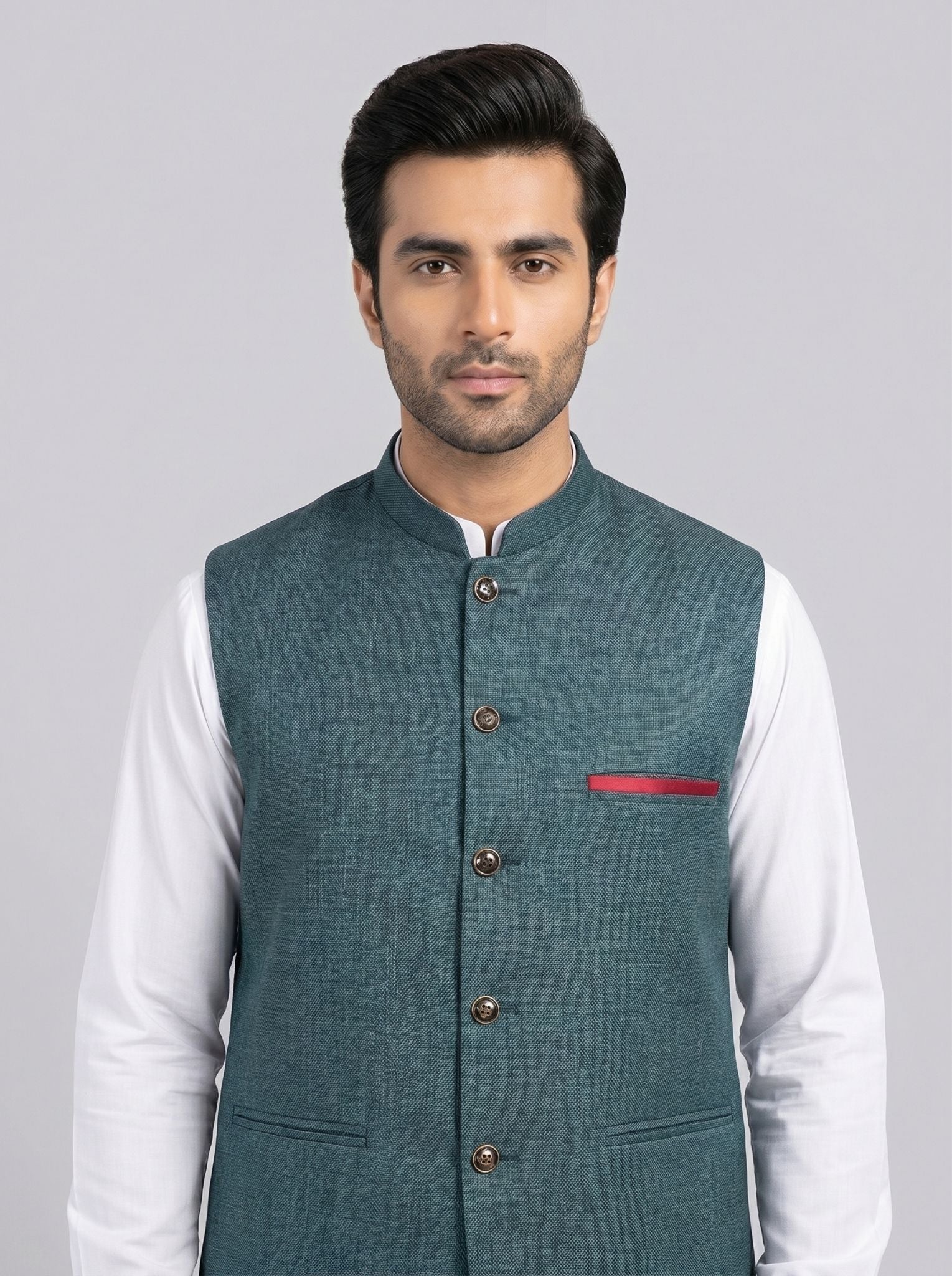 Tropical Fabric WaistCoat