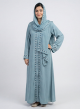 Fancy Abaya on Zoom Fabri