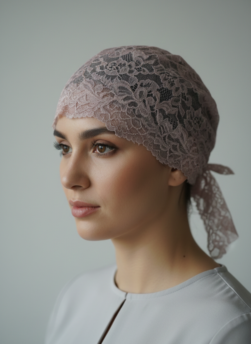 Net hijab cap