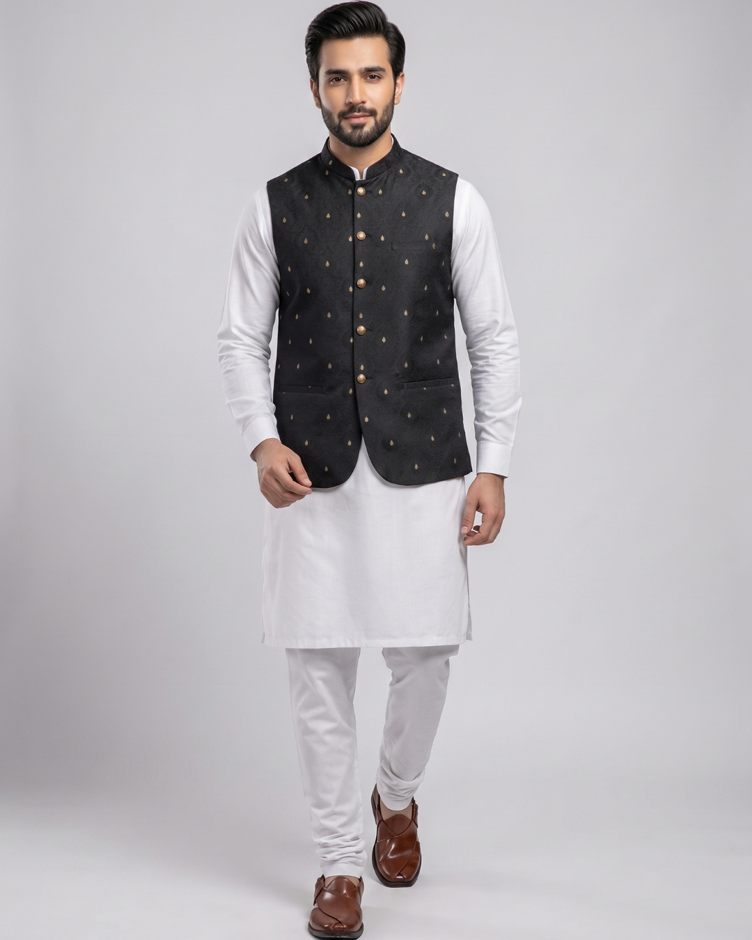 Mens Embroidered waistcoat