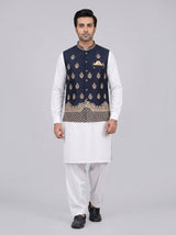 High quality embroidered waist coat.