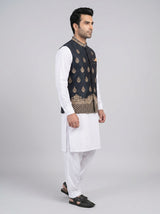 High quality embroidered waist coat.