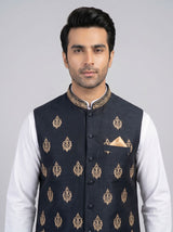 High quality embroidered waist coat.