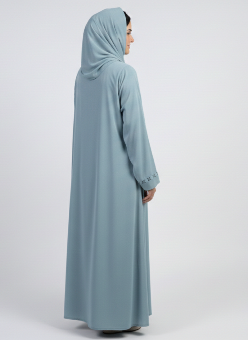 Fancy Abaya on Zoom Fabri