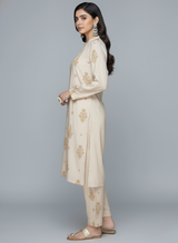 Two-Piece Self-Viscose Women Wear