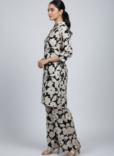 2 pc printed linen shalwar qameez