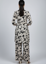 2 pc printed linen shalwar qameez