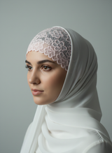 Net hijab cap