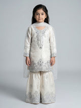 3 pc kids Sheesha silk dress