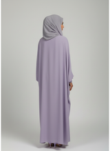Inner and Upper separate gown Chiffon Abaya butterfly style