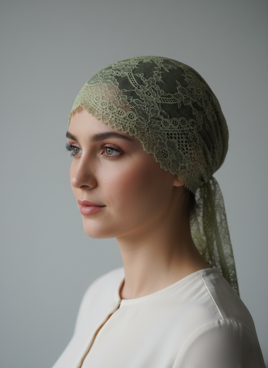 Net hijab cap