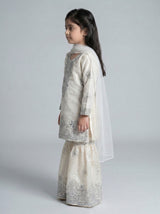 3 pc kids Sheesha silk dress