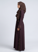 Stone Work Abaya