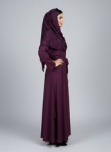 Stone Work Abaya