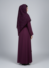 Stone Work Abaya