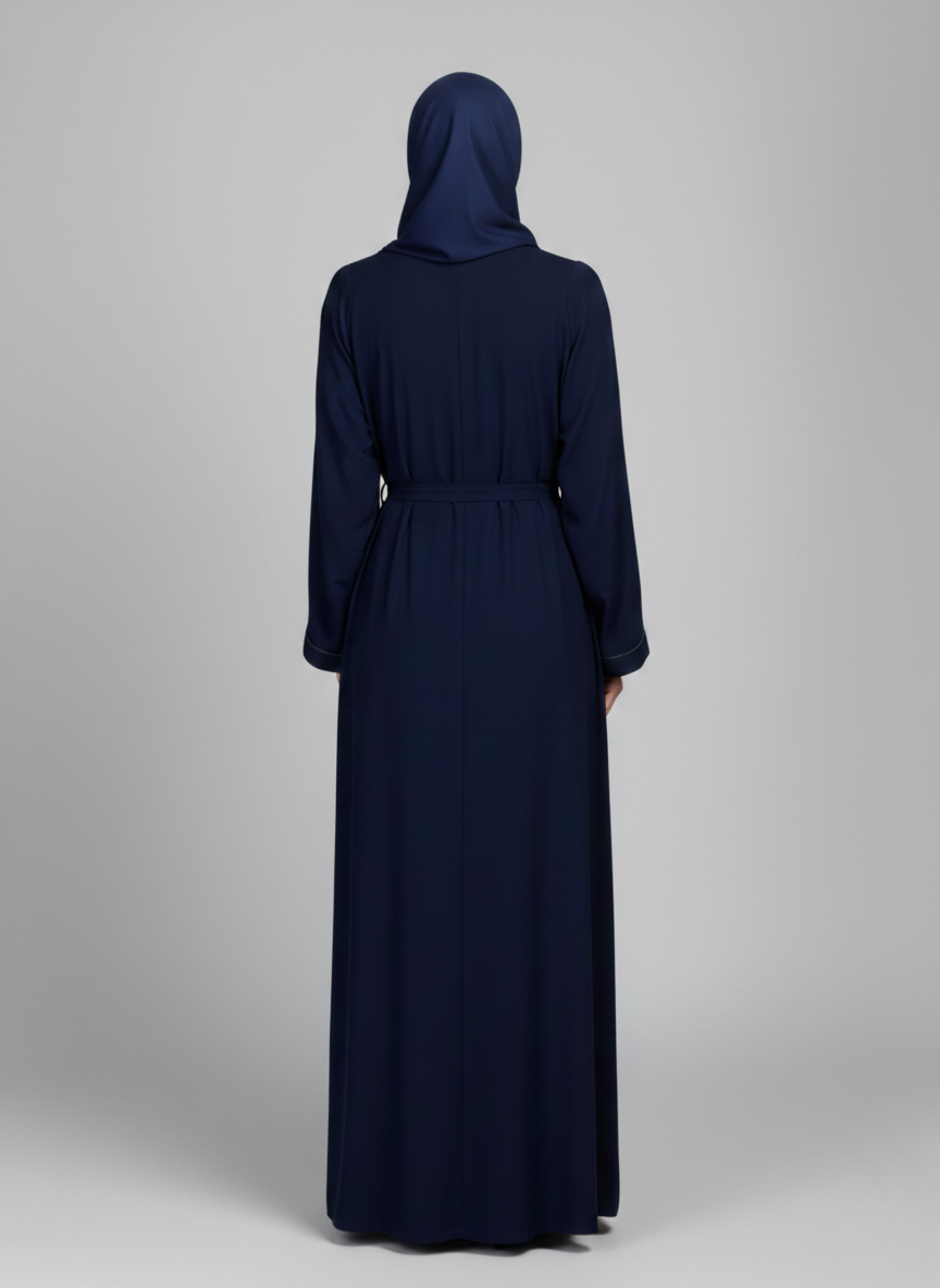 Stone Work Abaya