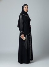 Stone Work Abaya