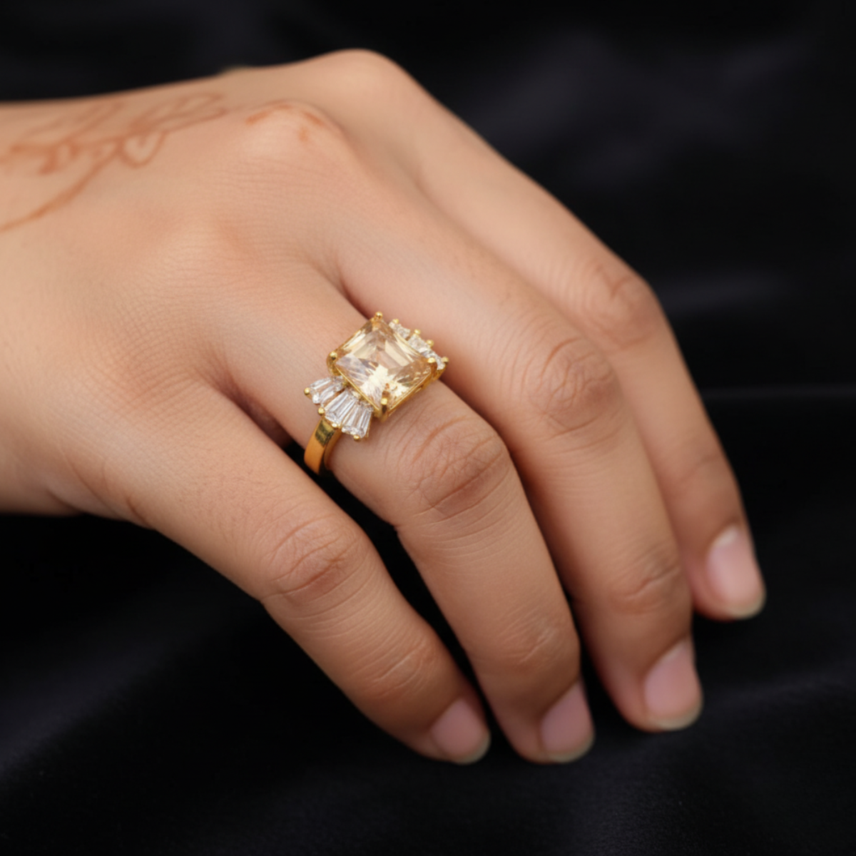 One Carat Stones Ring