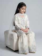 3 pc kids Sheesha silk dress