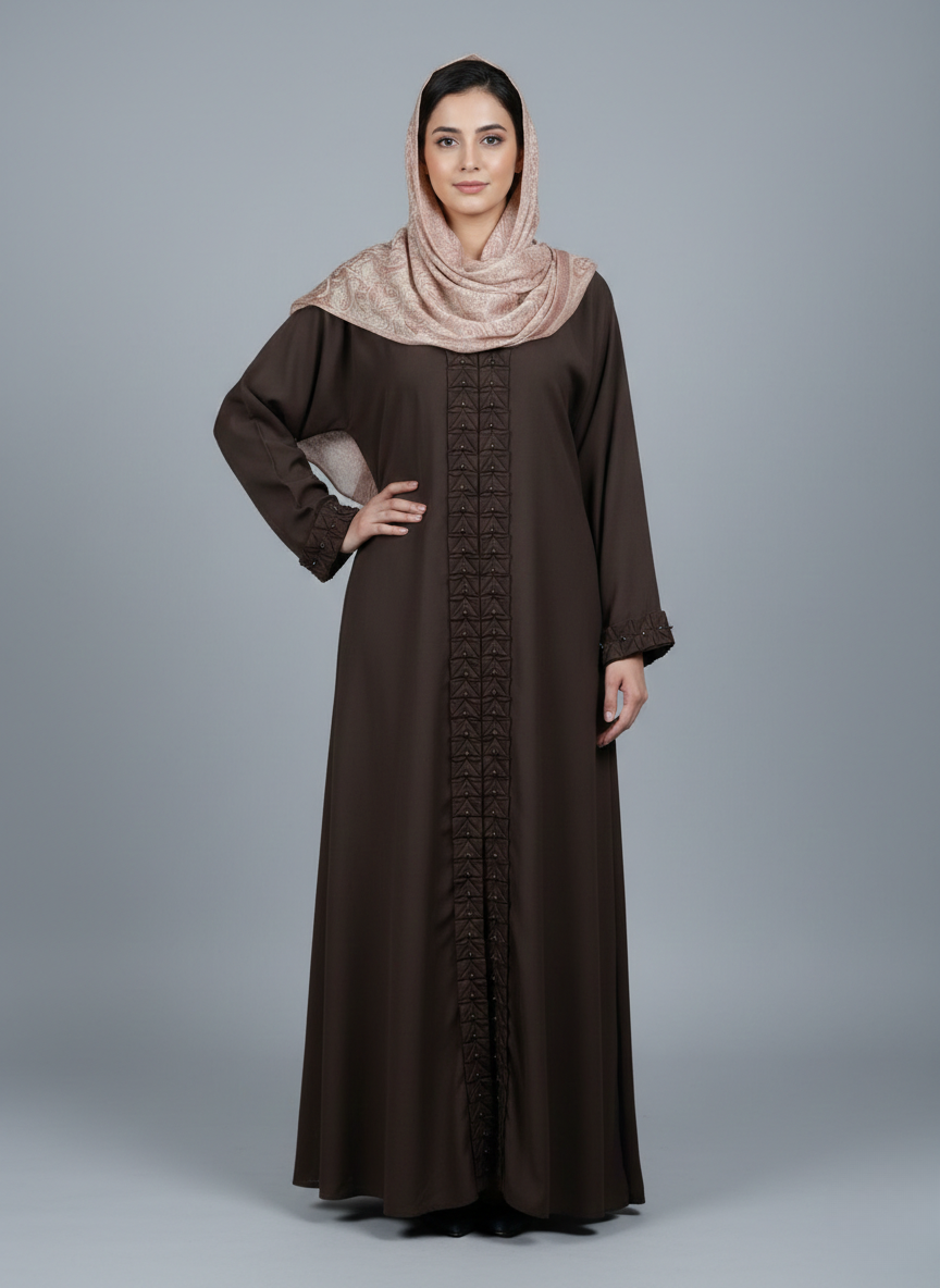 Frill Work Abaya