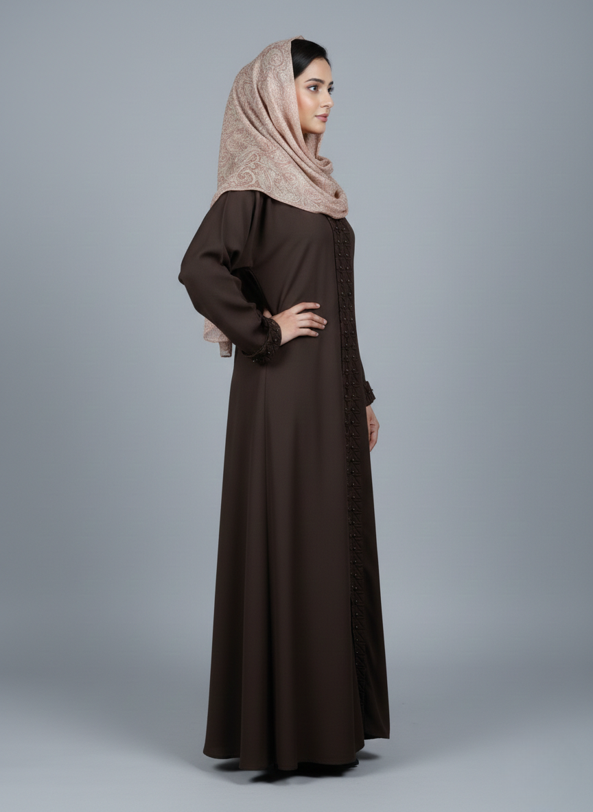 Frill Work Abaya