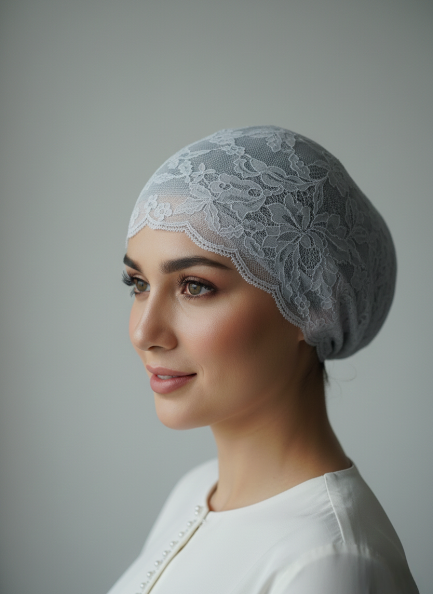 Net hijab cap