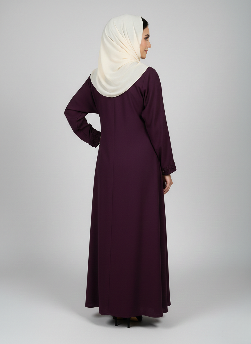 Frill Work Abaya