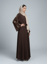 Stone Work Abaya