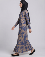 Front open Abaya with buttons