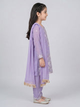 3 pc kids dress in chiffon fabric