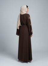 Stone Work Abaya