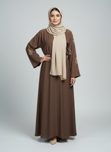 Stone Work Abaya