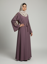Stone Work Abaya