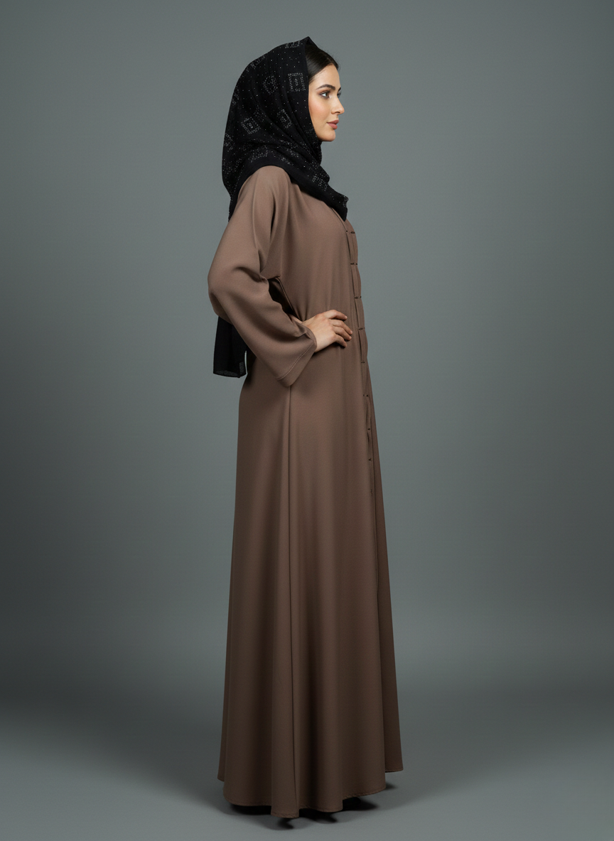 Frill Work Abaya