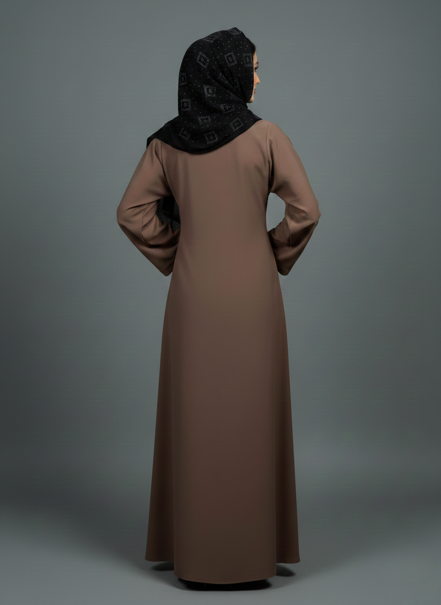 Frill Work Abaya