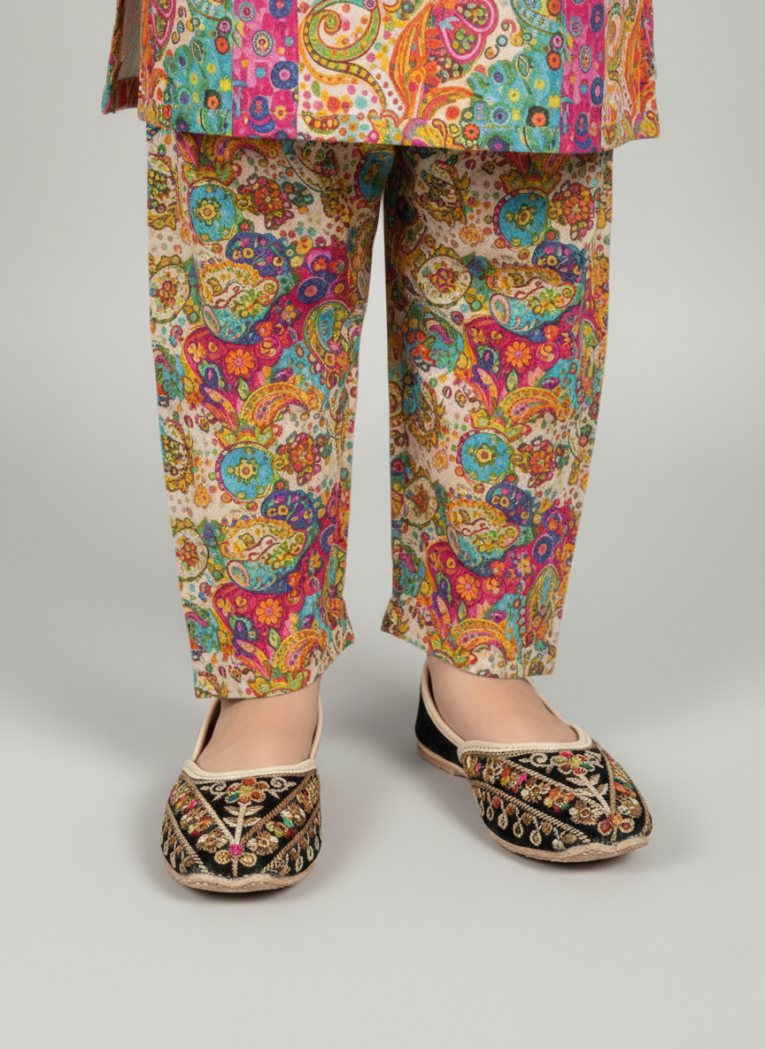 Pakistani Kids Khussa Shoes Online in the USA
