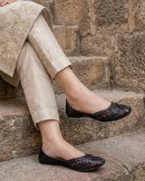 Embroidered and sitara work Khussa