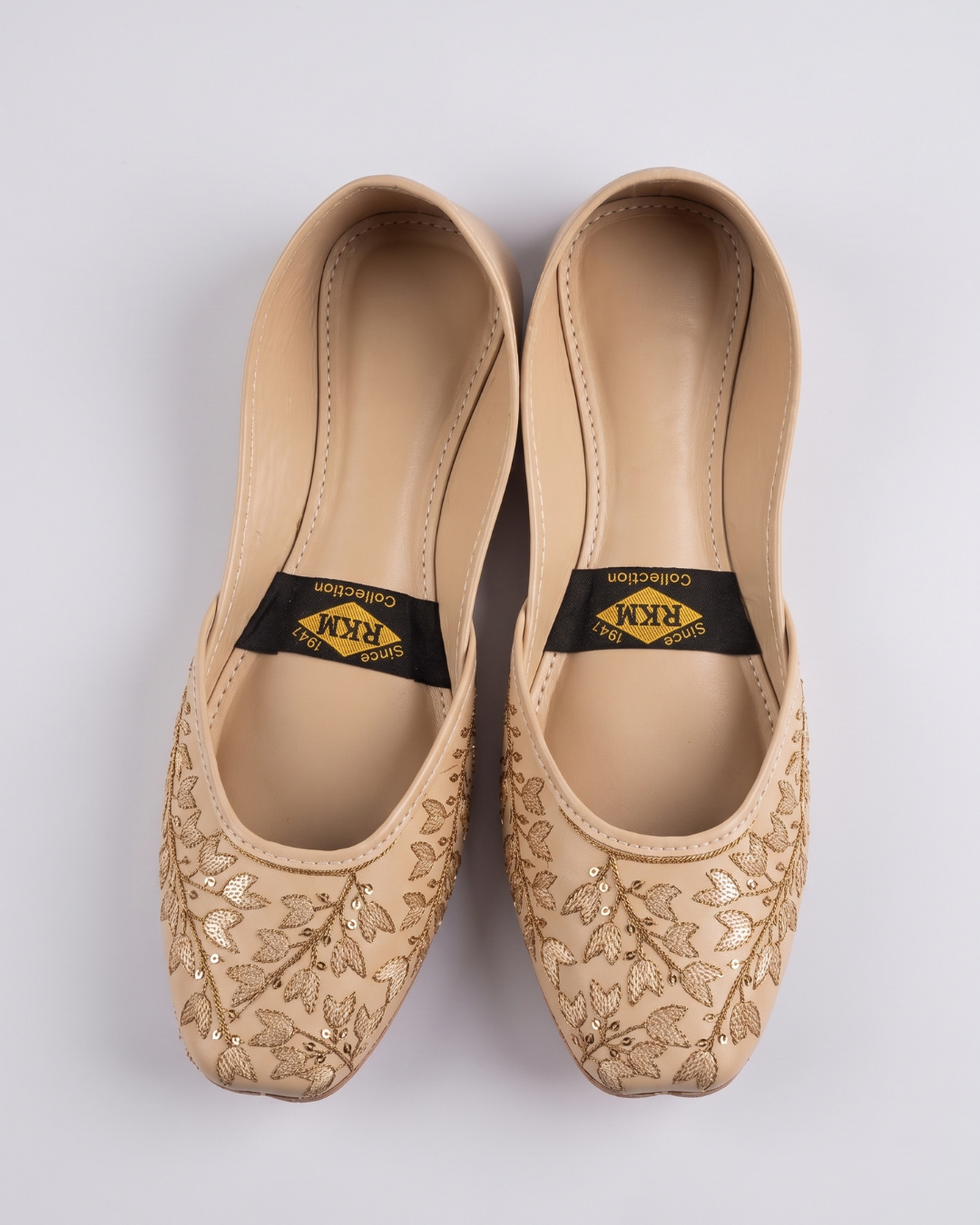 Leather Embroidered Khussa
