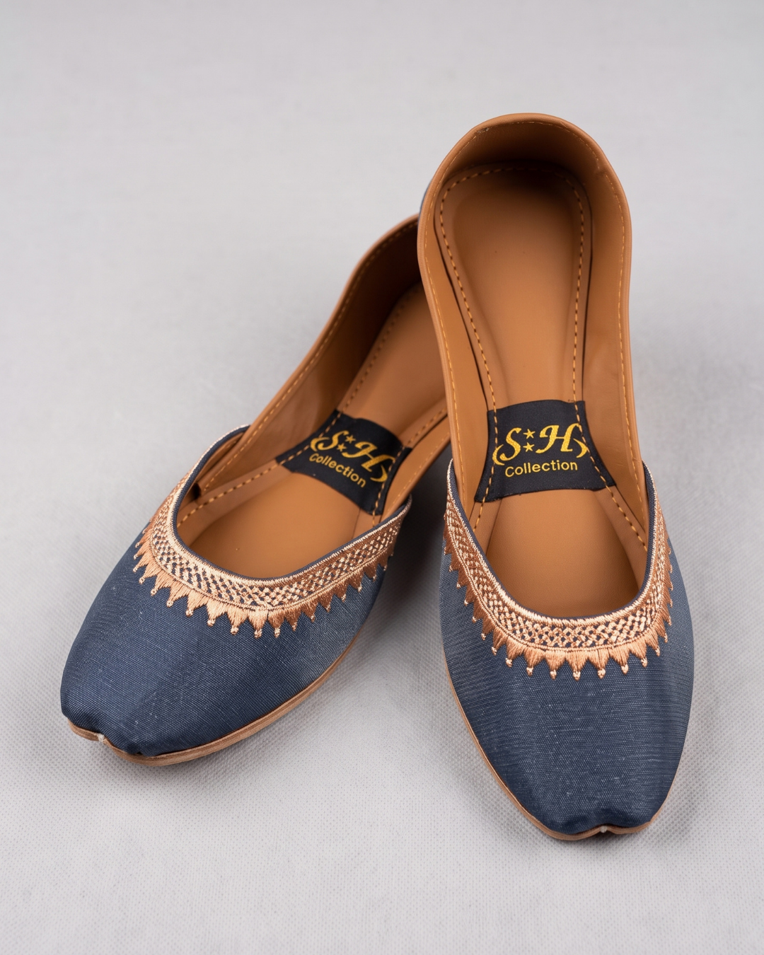 Leather Embroidered Khussa