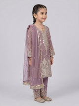 3 pc cotton net dress