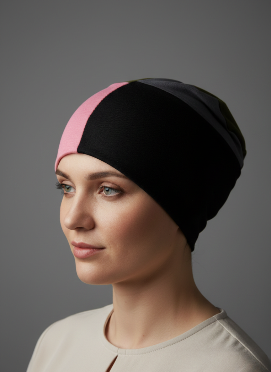 4 in 1 hijab cap