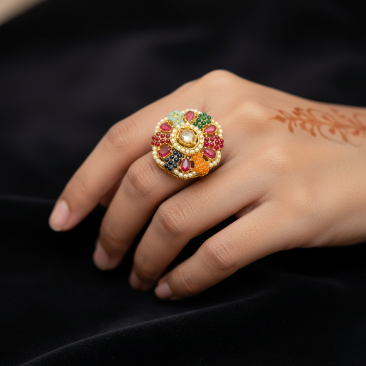 One Carat Stones Ring